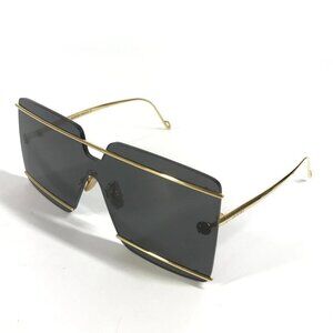 LOEWE LW40073U logo glasses eyewear sunglasses Plastic / Metal Black/Gold